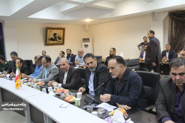 بازدید مسئولان ایران و عراق از مرز بین المللی خسروی