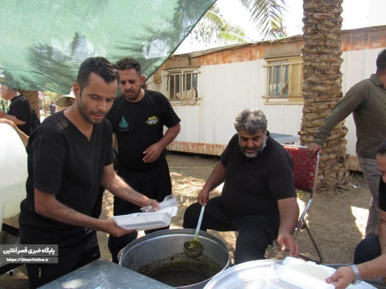 پذیرایی موکب داران در مرز خسروی از زوار اباعبدالله الحسین(ع)