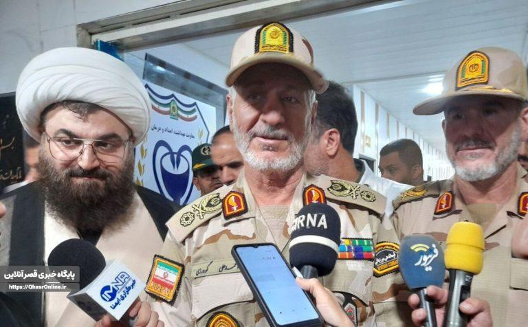 امنیت در تمامی مرزهای هفت گانه زائرین برقرار است