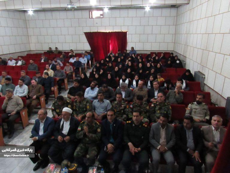 مراسم تجلیل از خادمین موکب های مستقر در مرز خسروی