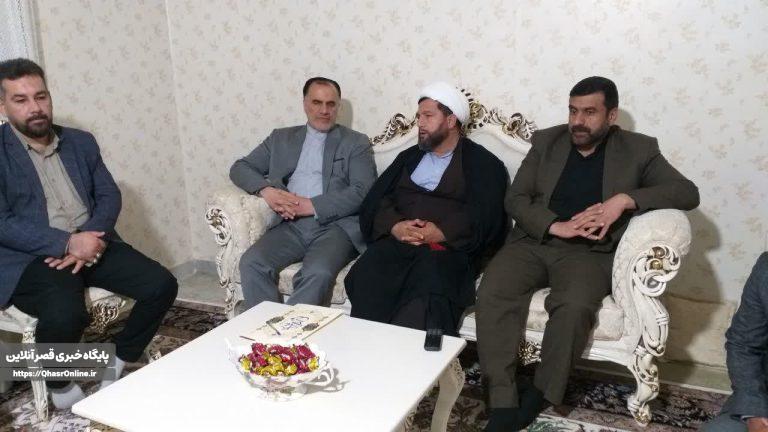 یادواره شهدای خانگی دیدار و سرکشی از خانواده شهدا به مناسبت هفته بسیج برگزار شد.