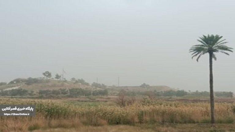 رطوبت شهرستان گرمسیری قصرشیرین به ۱۰۰ درصد رسید.