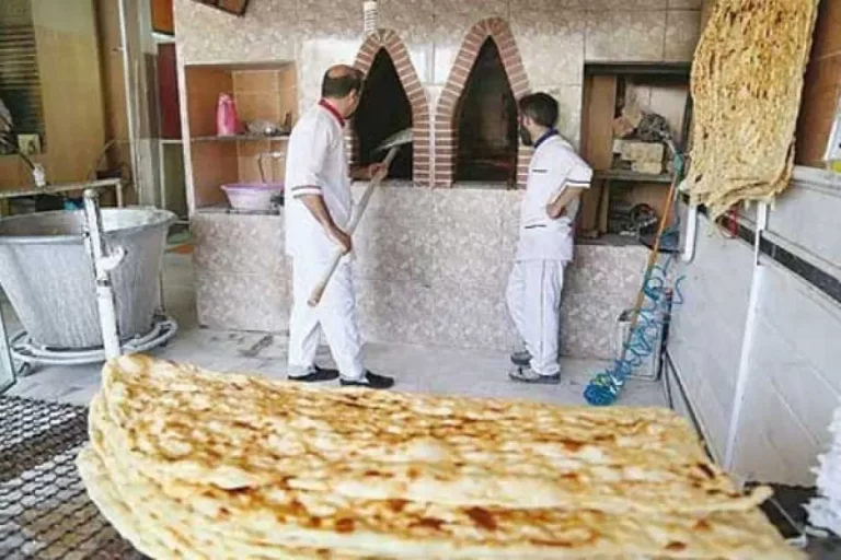 نان بیکیفیت سهم سفره صحنهایها