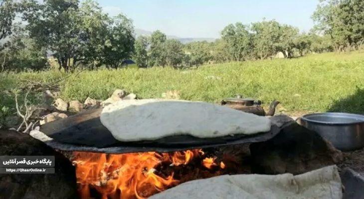 نان ساجی میراثی برگرفته از قلب زاگرس