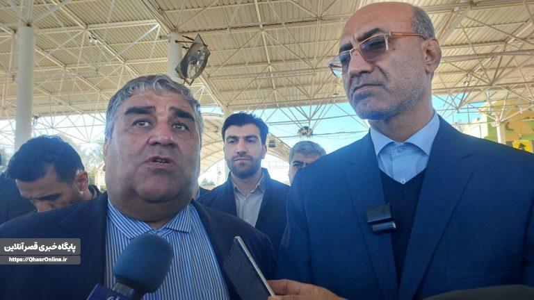 بازدید استاندار کرمانشاه از مرز خسروی و برنامهریزی برای بهبود خدمات زائرین اربعین