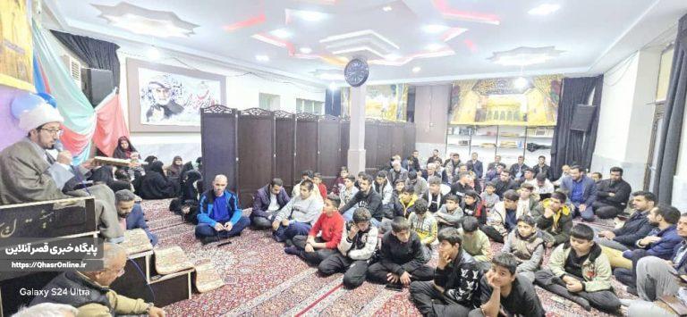 مراسم جشن ولادت امیرالمومنین حضرت علی در شهرستان قصرشیرین برگزارشد