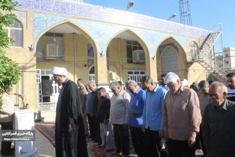 نماز باشکوه عید سعید قربان در قصرشیرین برگزار شد