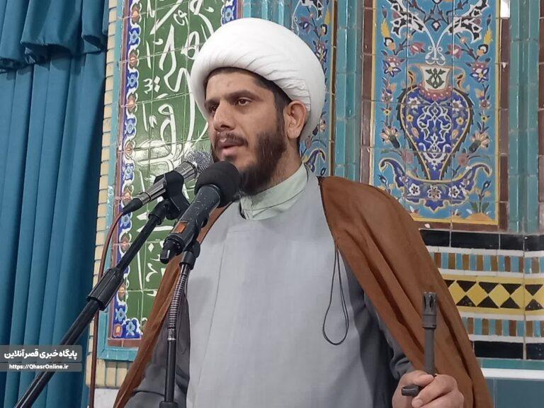 تأکید امام جمعه قصرشیرین بر حفظ وحدت و هوشیاری در برابر توطئههای دشمن